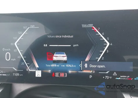 2026 BMW 530I xDrive из США, поврежденный, VIN WBA53FJ09TCW39573
